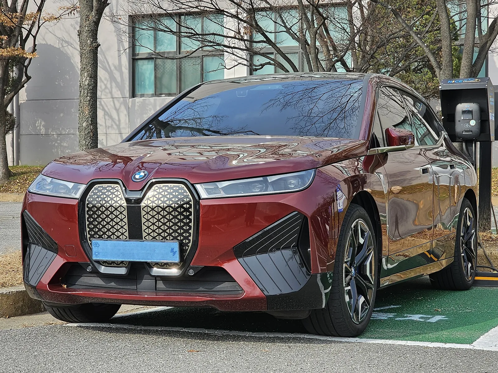 BMW iX documented exterior view
