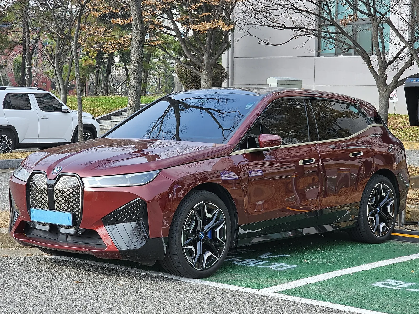BMW iX documented exterior view