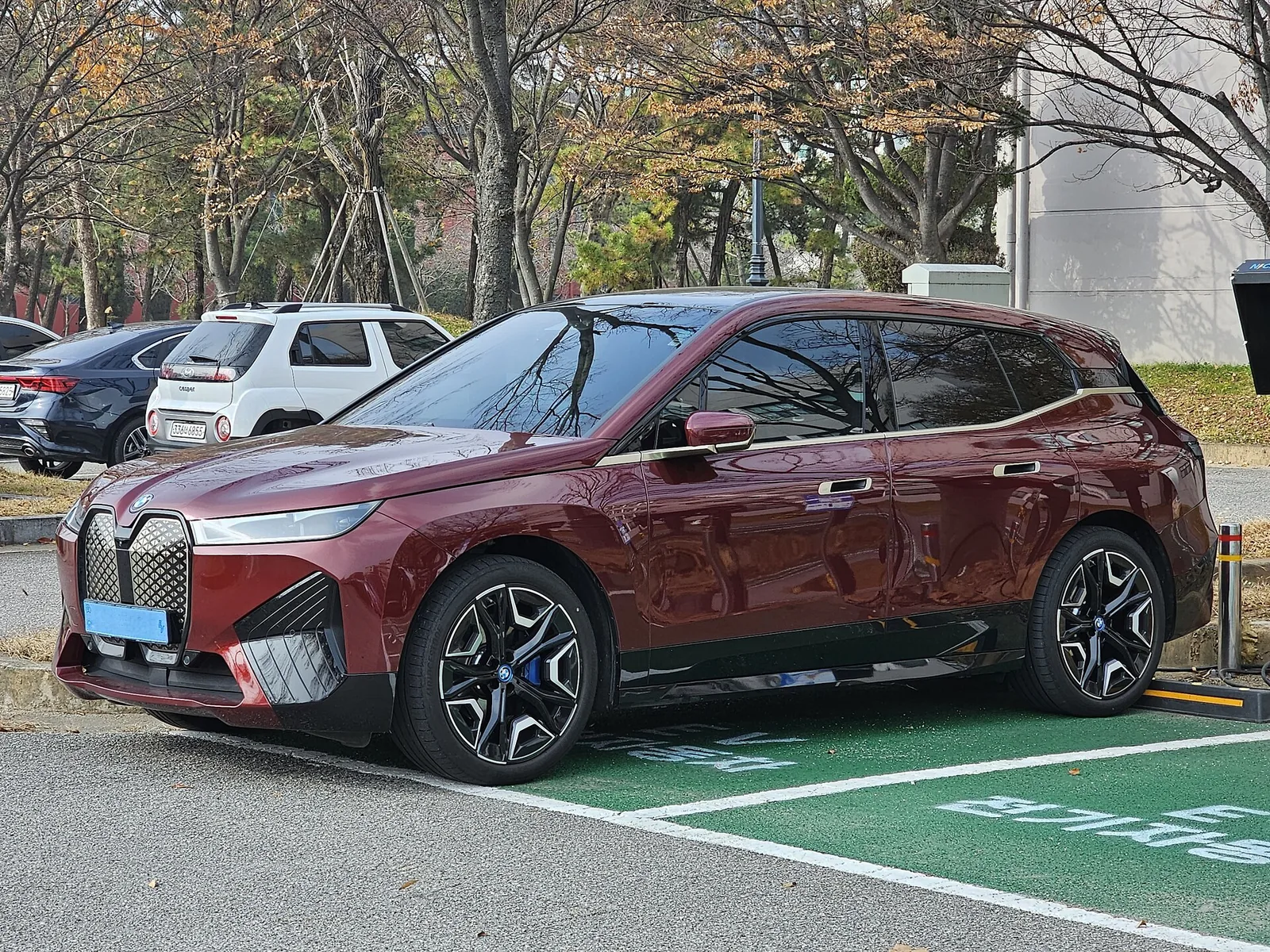 BMW iX documented exterior view