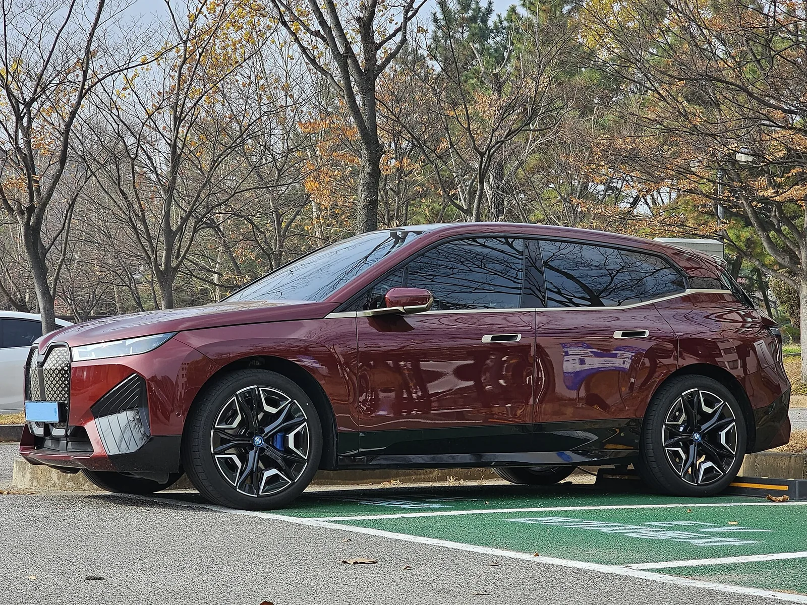 BMW iX documented exterior view