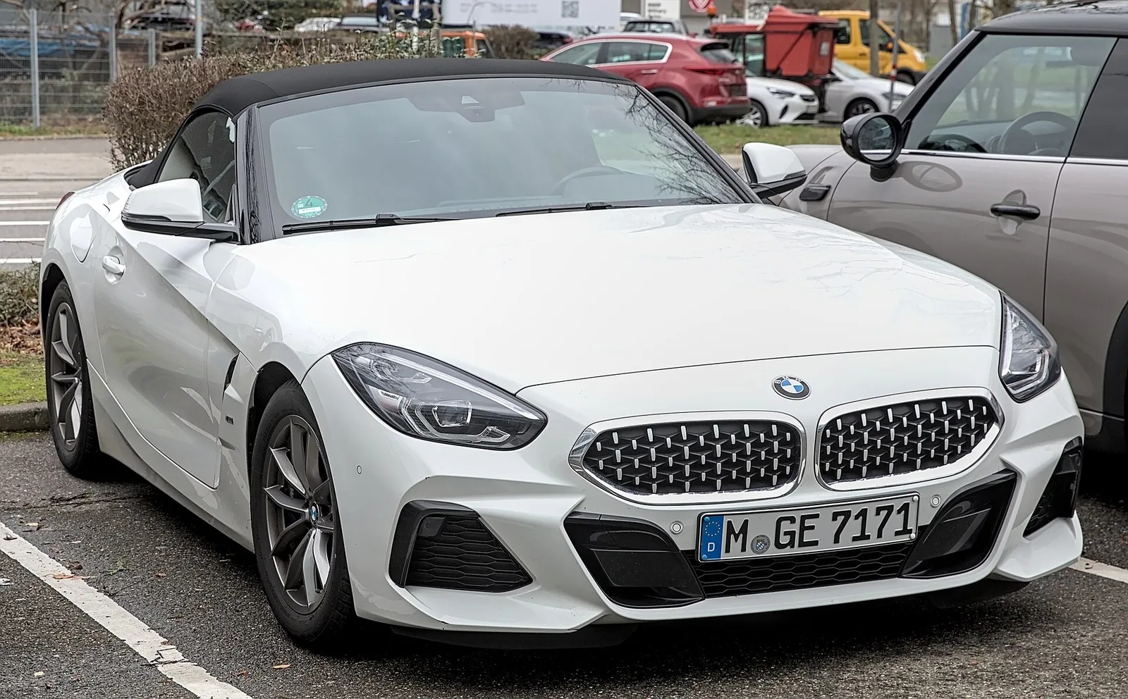 BMW Z4 documented exterior view
