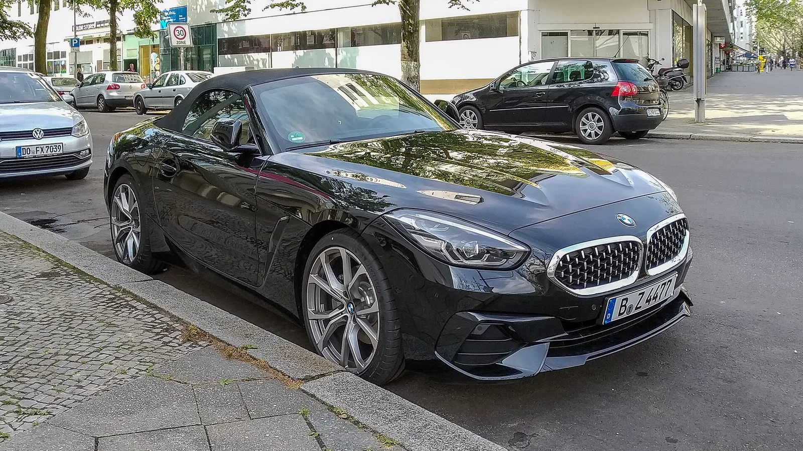 BMW Z4 documented exterior view