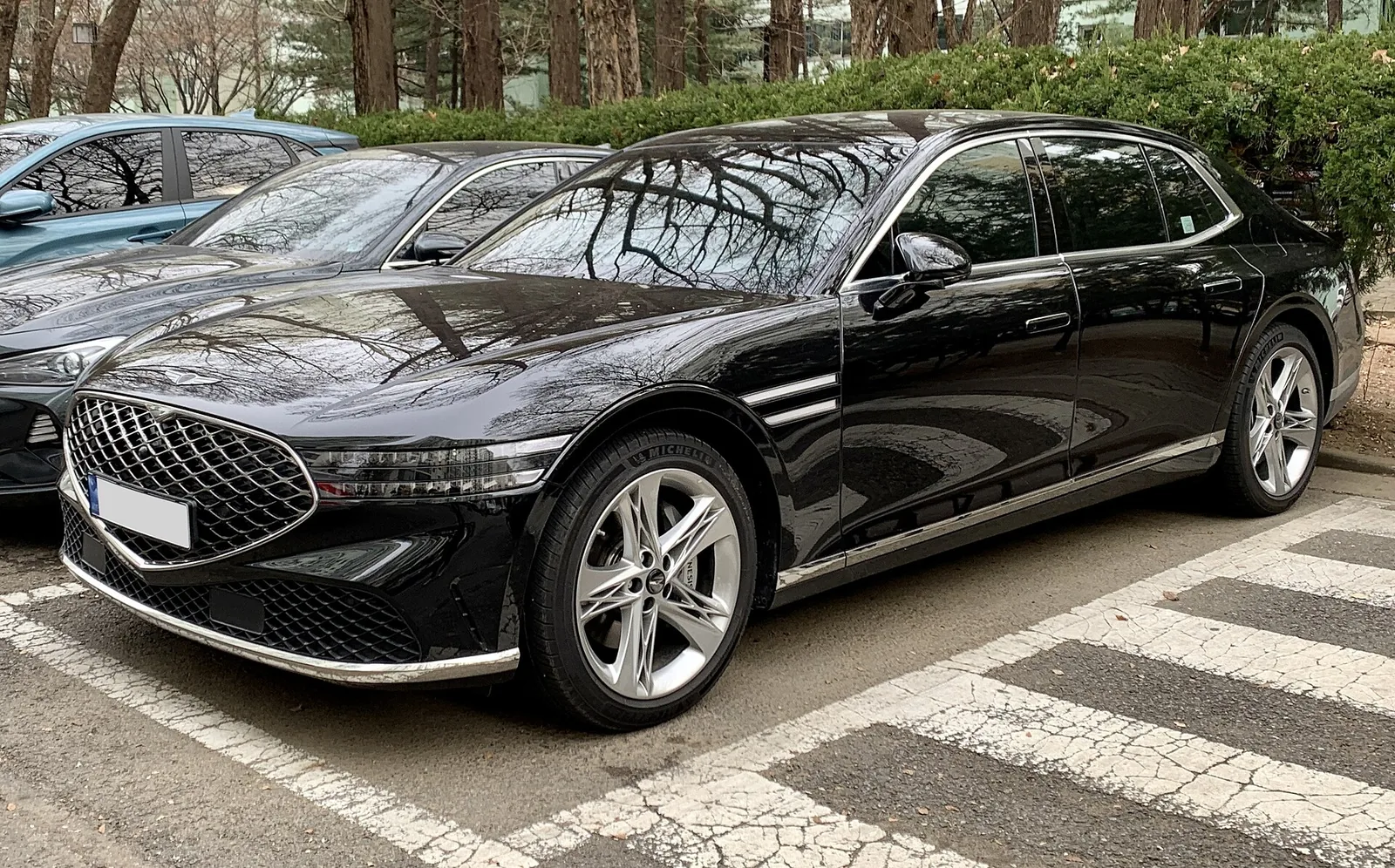 Genesis G90 documented exterior view