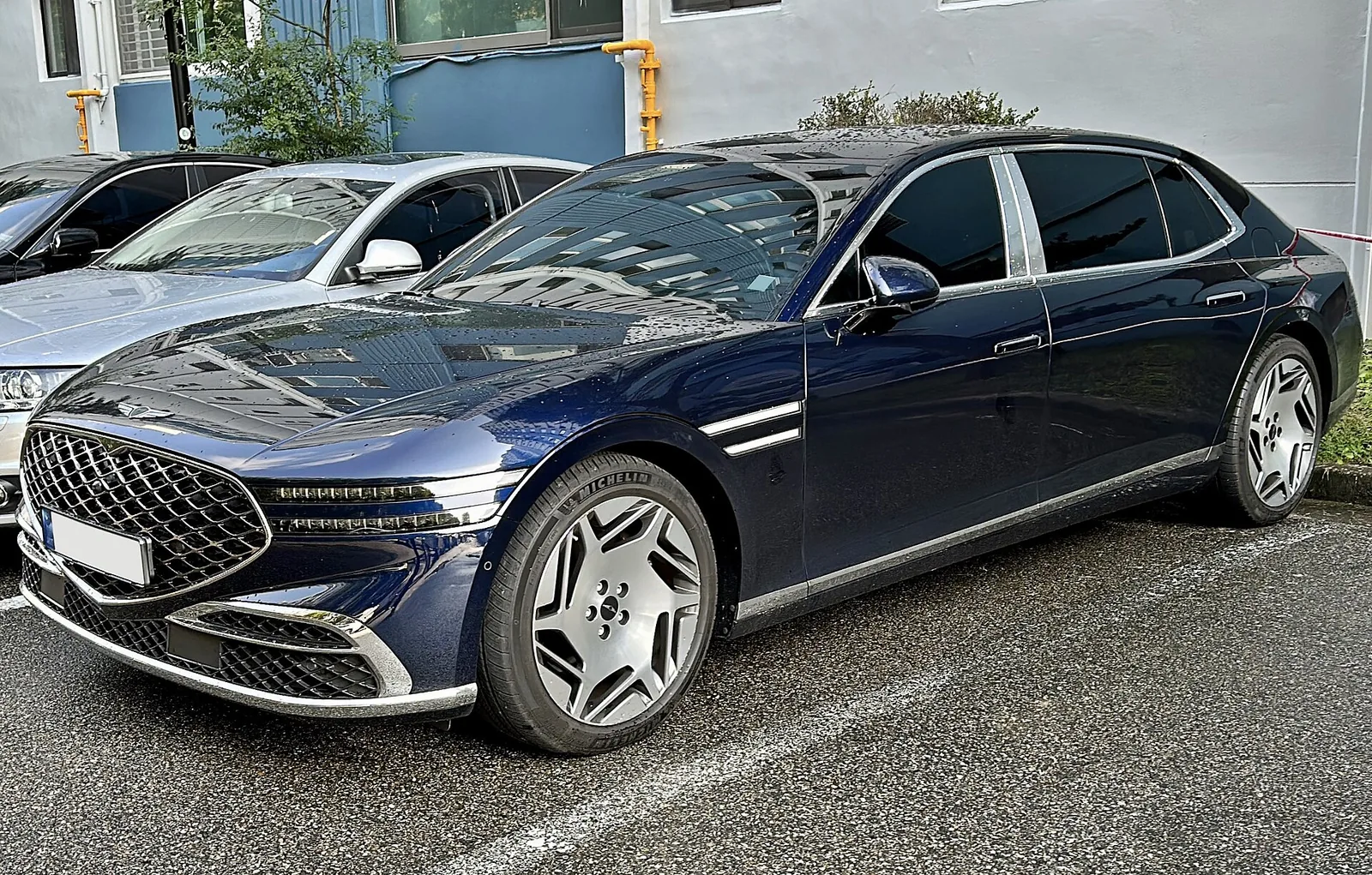 Genesis G90 documented exterior view
