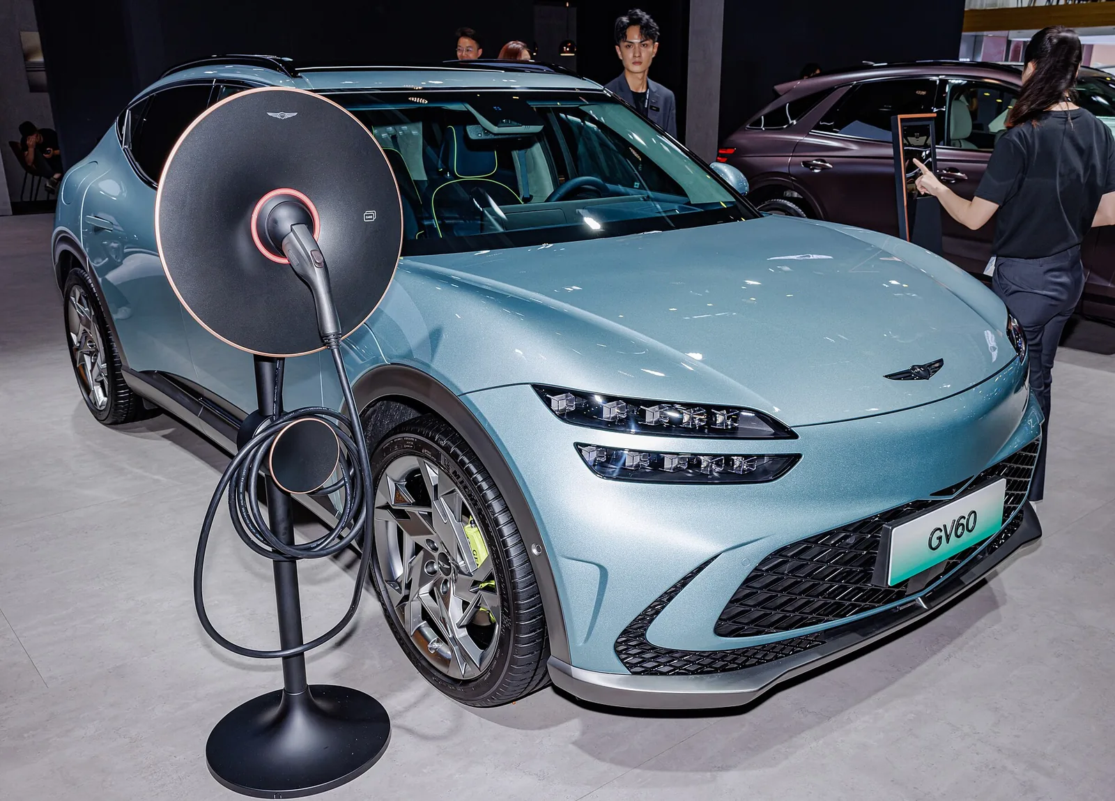 Genesis GV60 documented exterior view