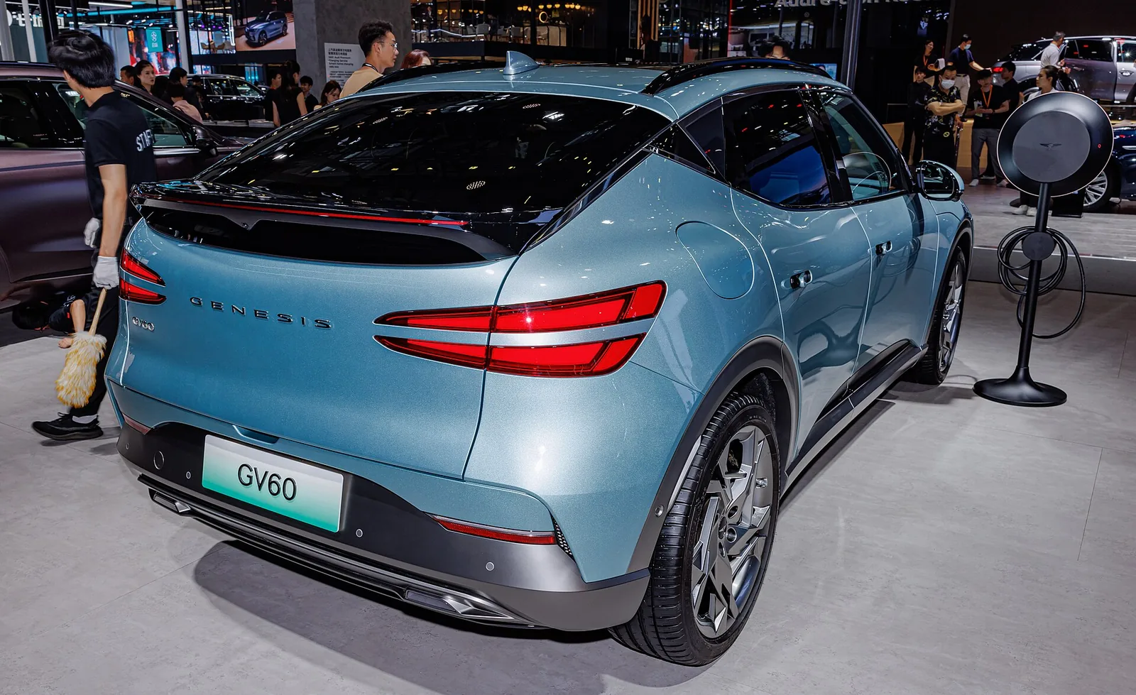 Genesis GV60 documented exterior view