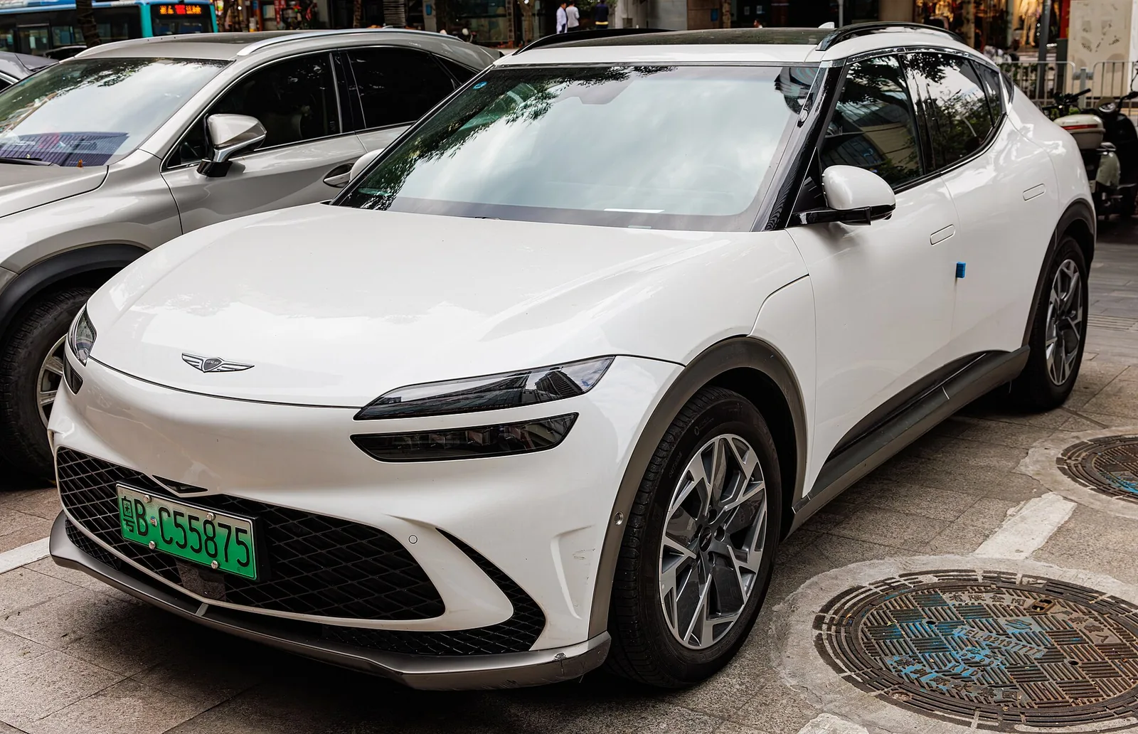 Genesis GV60 documented exterior view