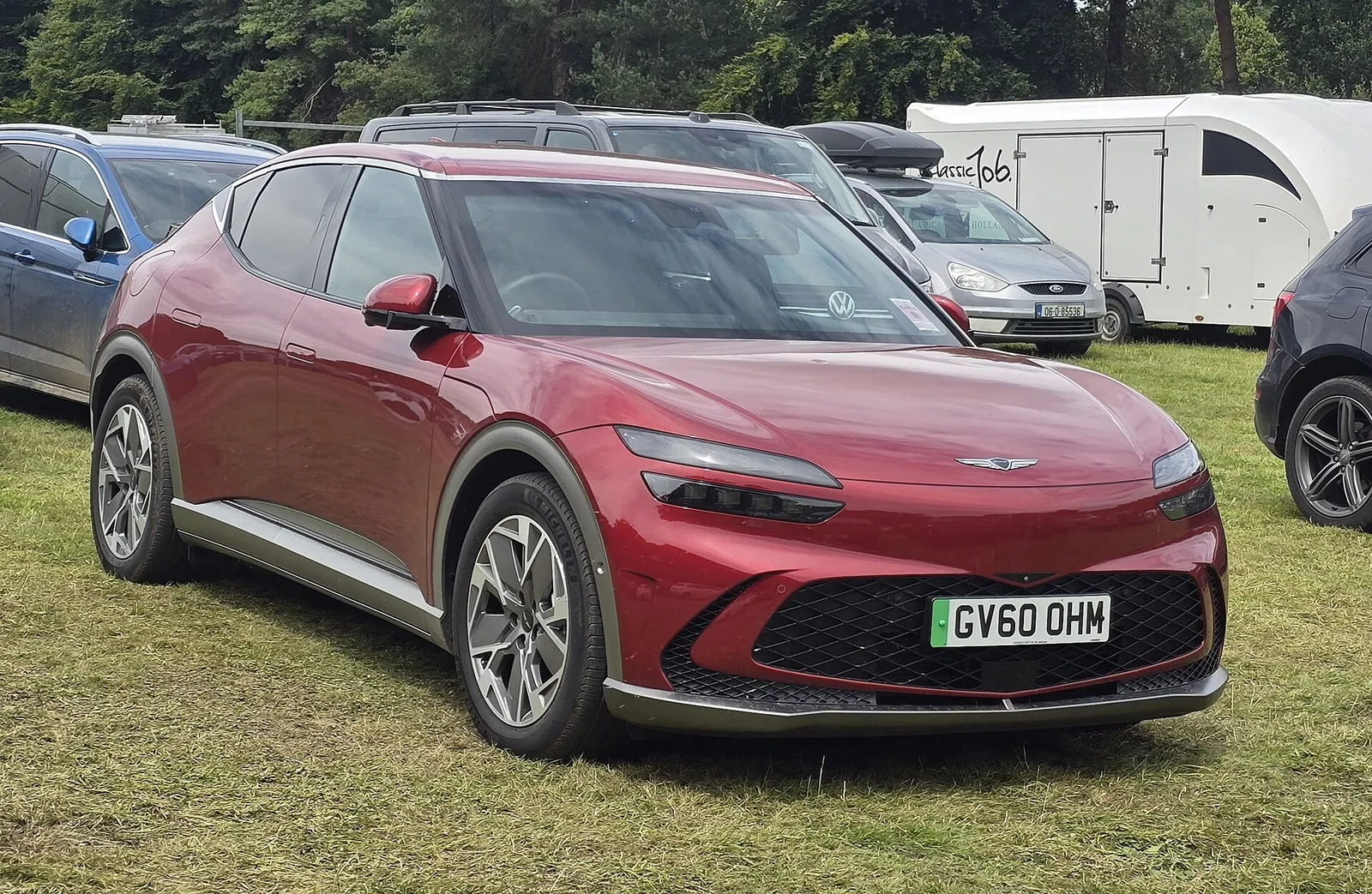Genesis GV60 documented exterior view