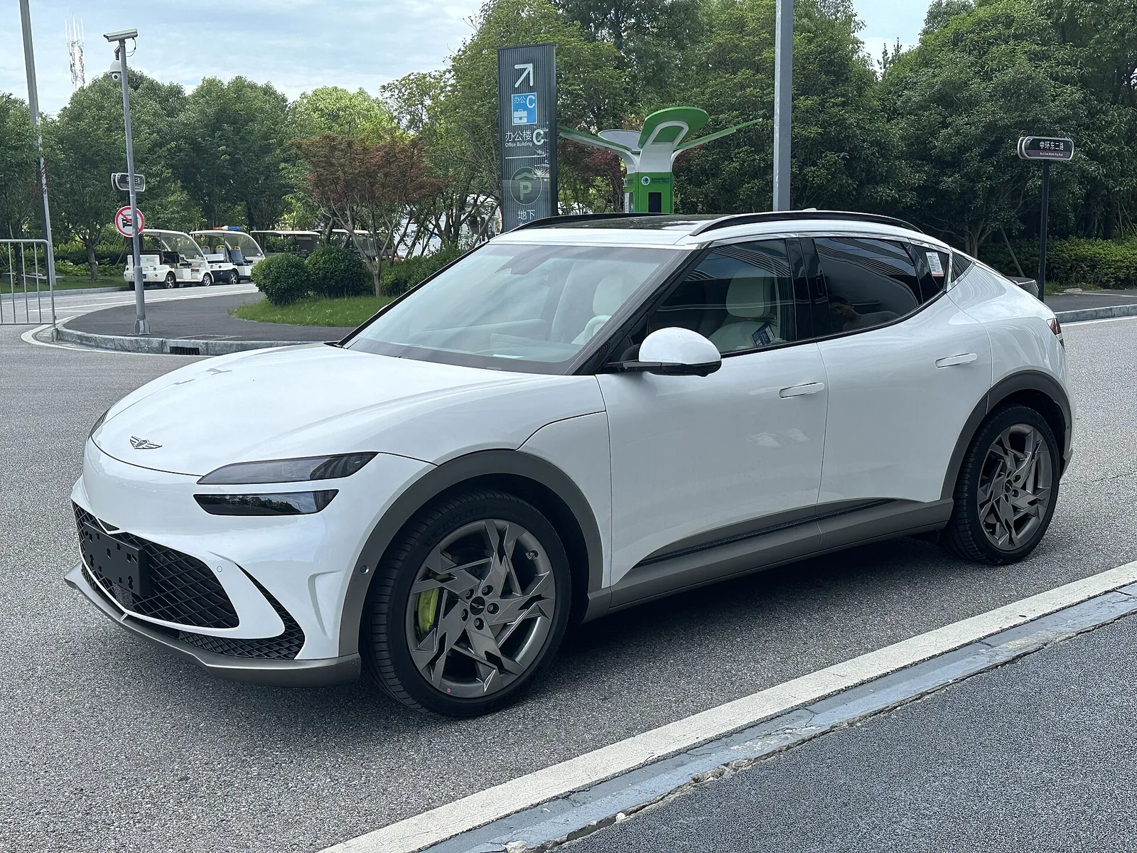 Genesis GV60 documented exterior view