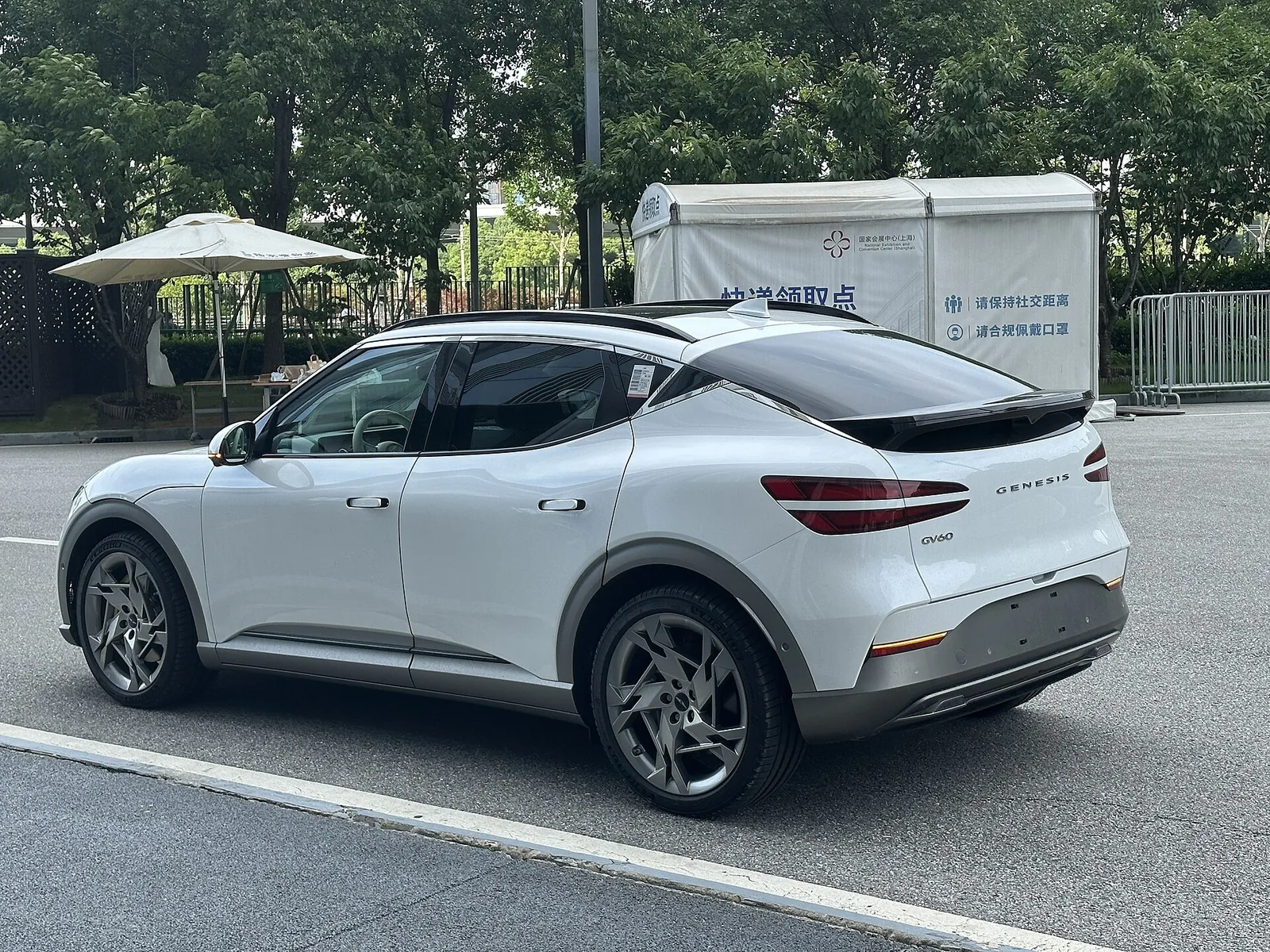 Genesis GV60 documented exterior view