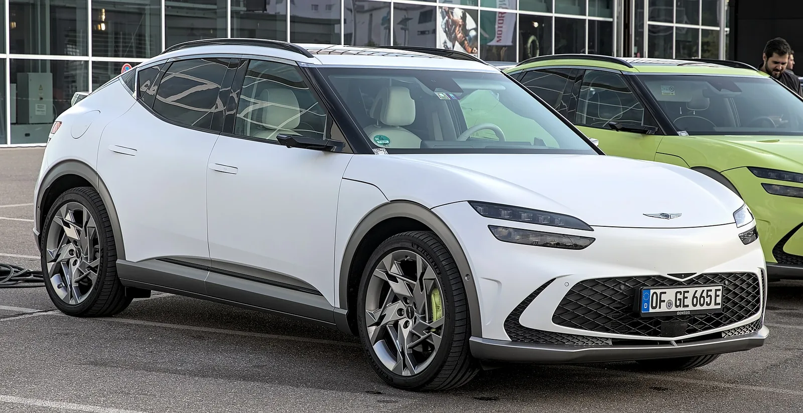 Genesis GV60 documented exterior view