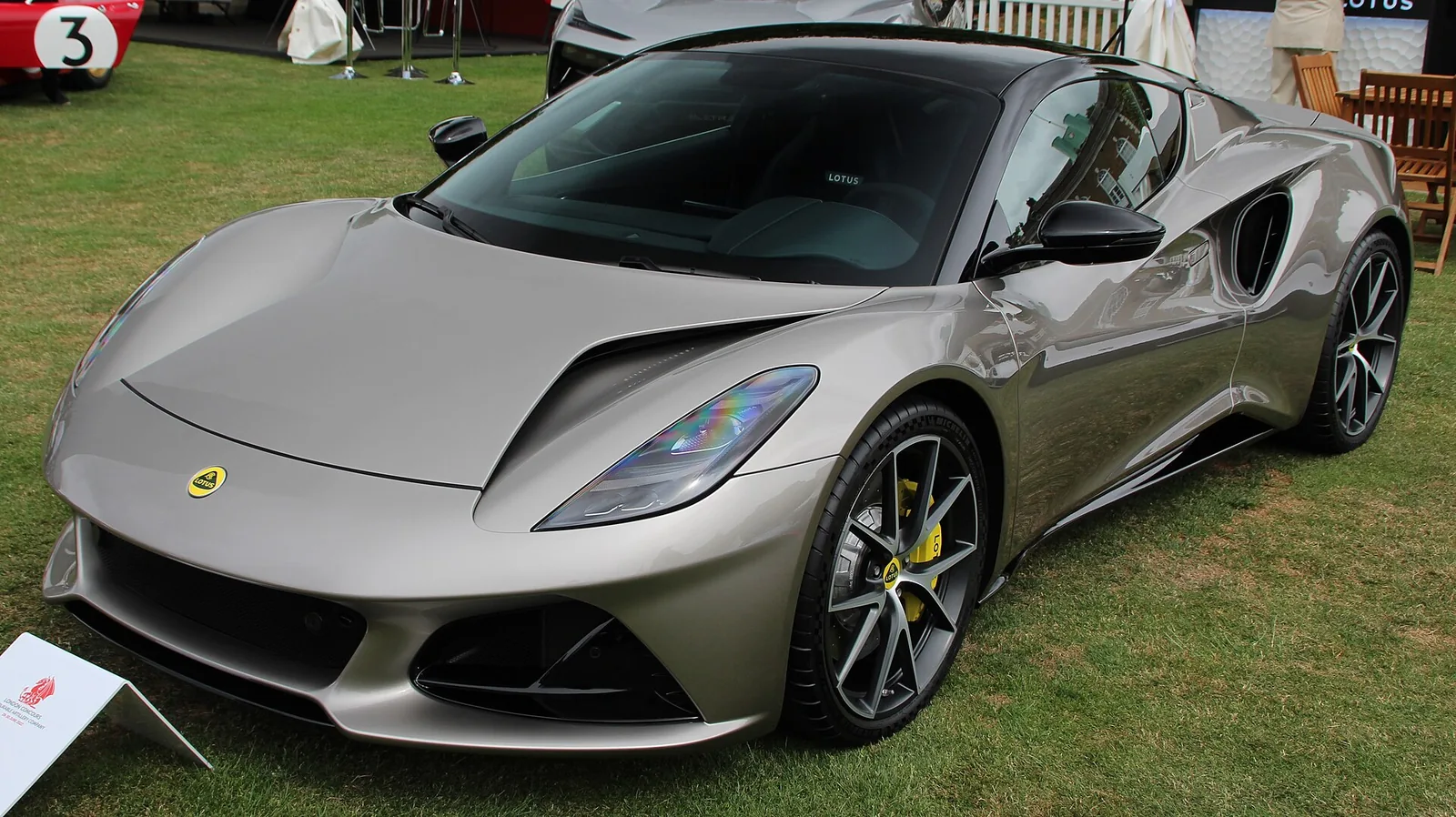 Lotus Emira documented exterior view