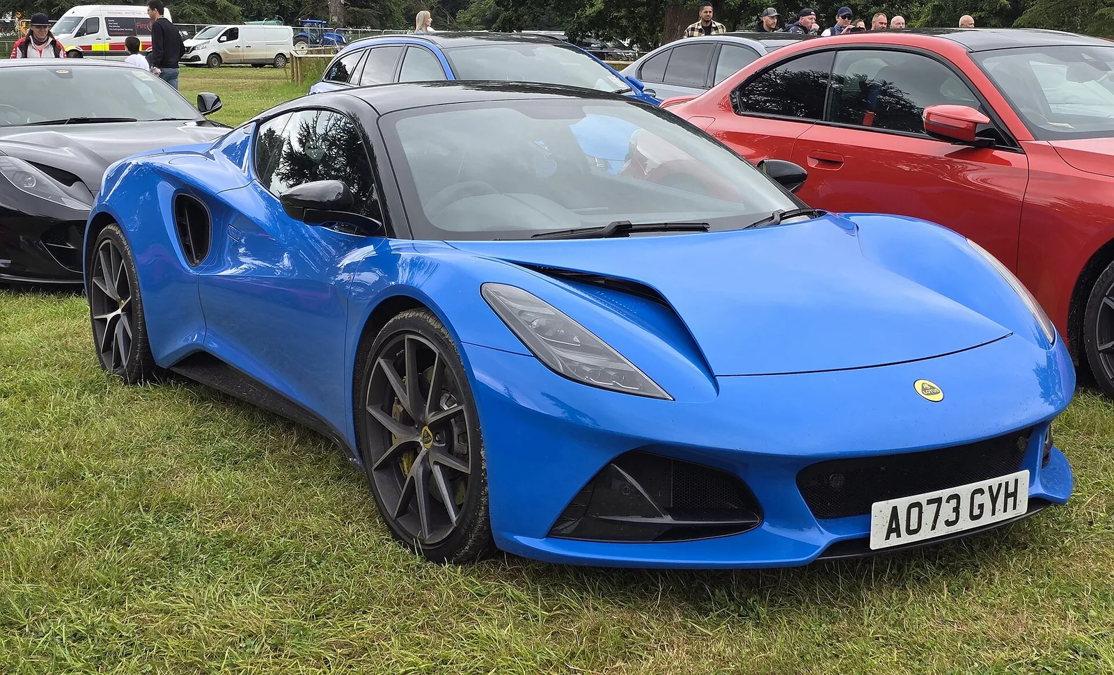 Lotus Emira documented exterior view