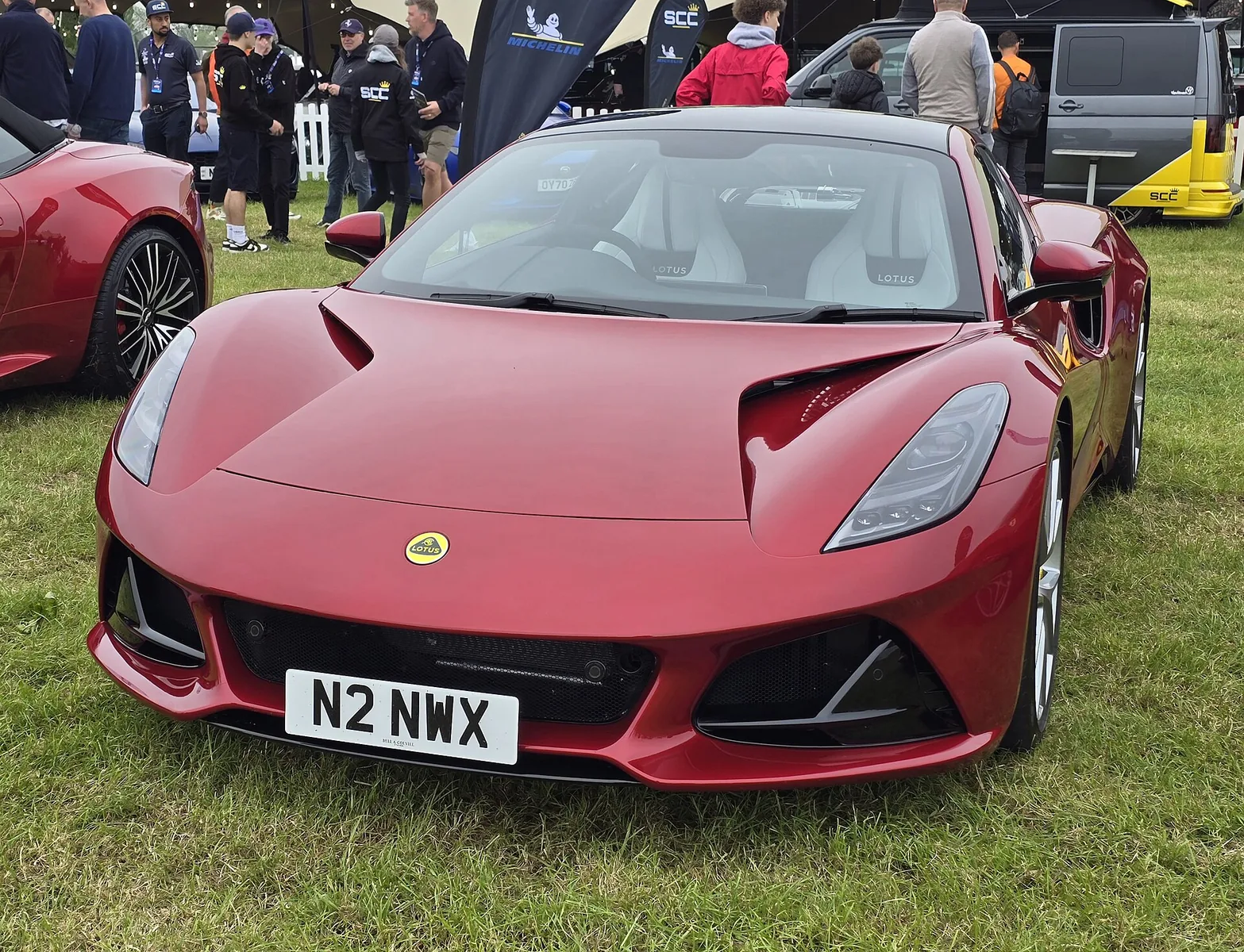 Lotus Emira documented exterior view