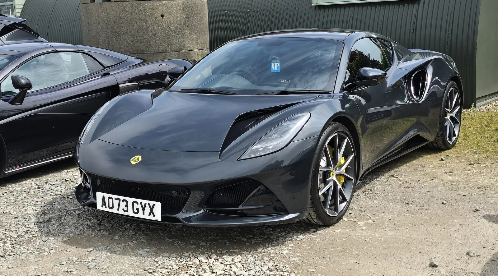 Lotus Emira documented exterior view