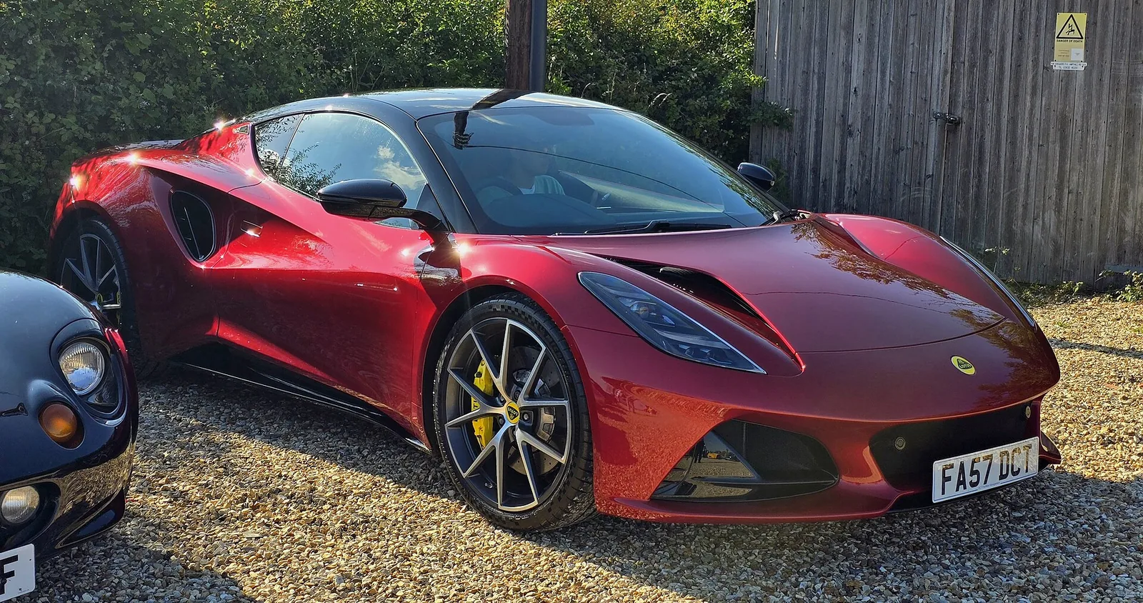 Lotus Emira documented exterior view