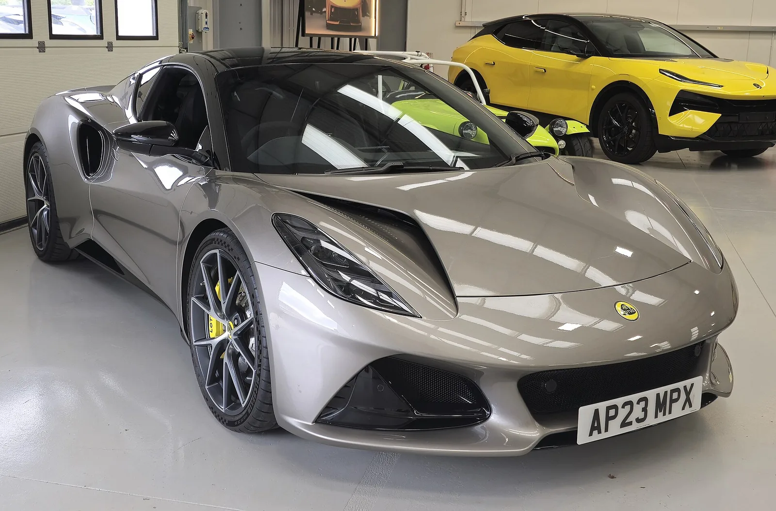 Lotus Emira documented exterior view