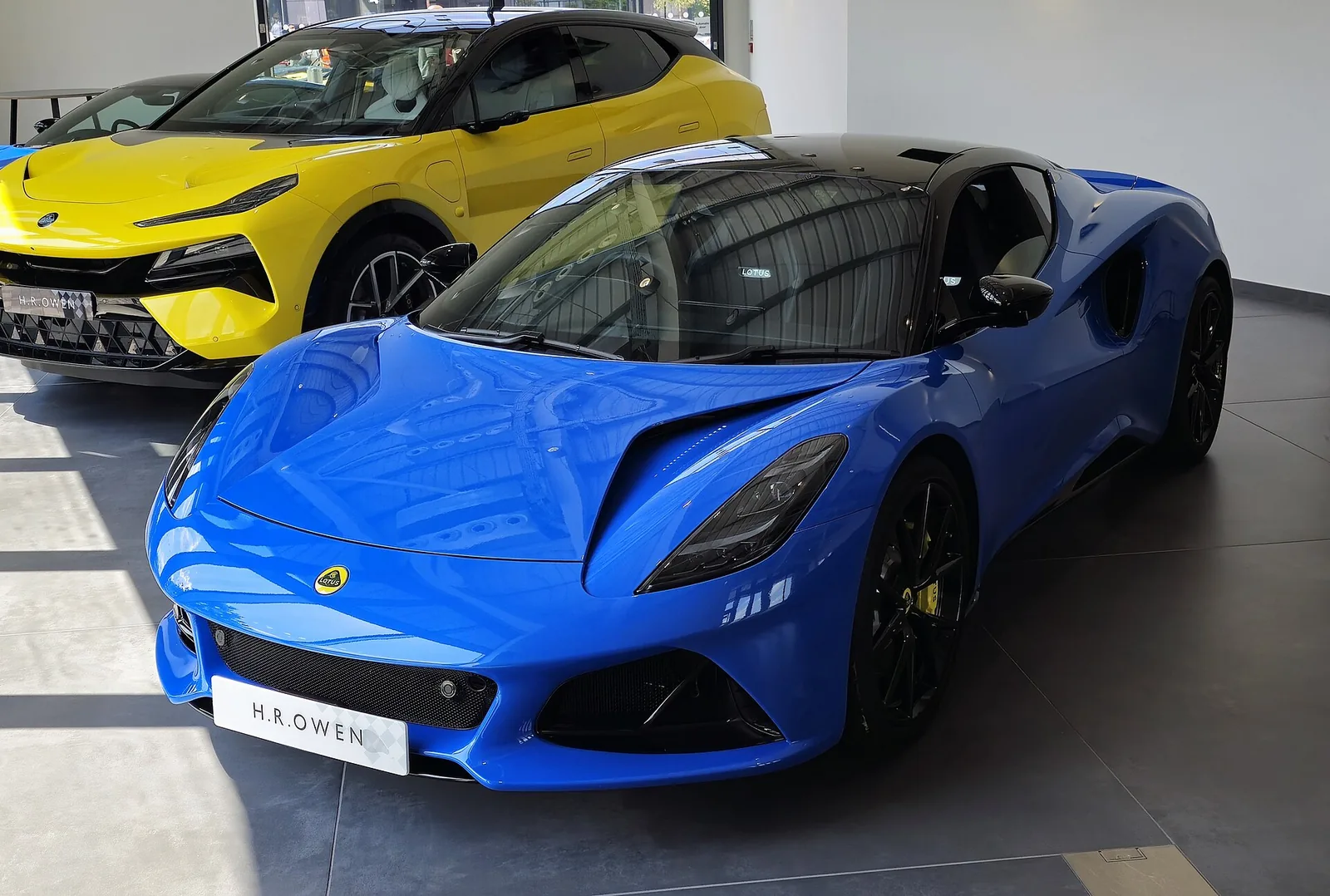 Lotus Emira documented exterior view