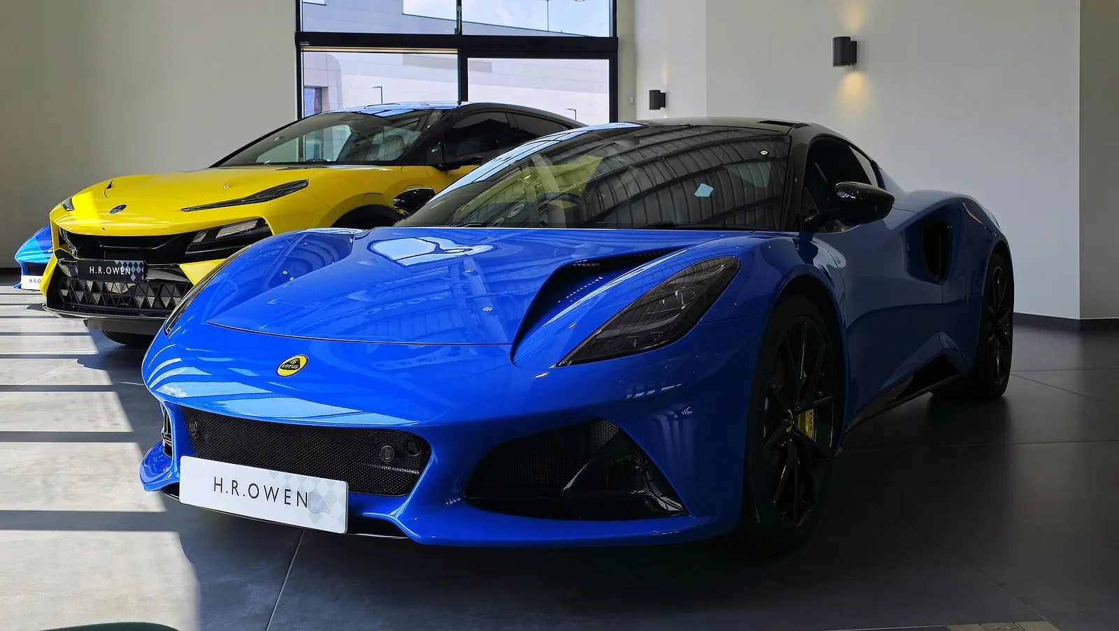 Lotus Emira documented exterior view