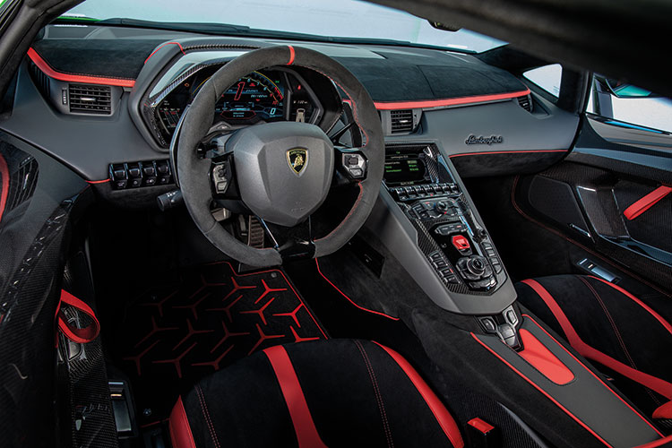 Lamborghini Cockpit