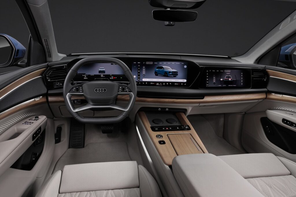 2027 Audi Q7 dashboard and driver display
