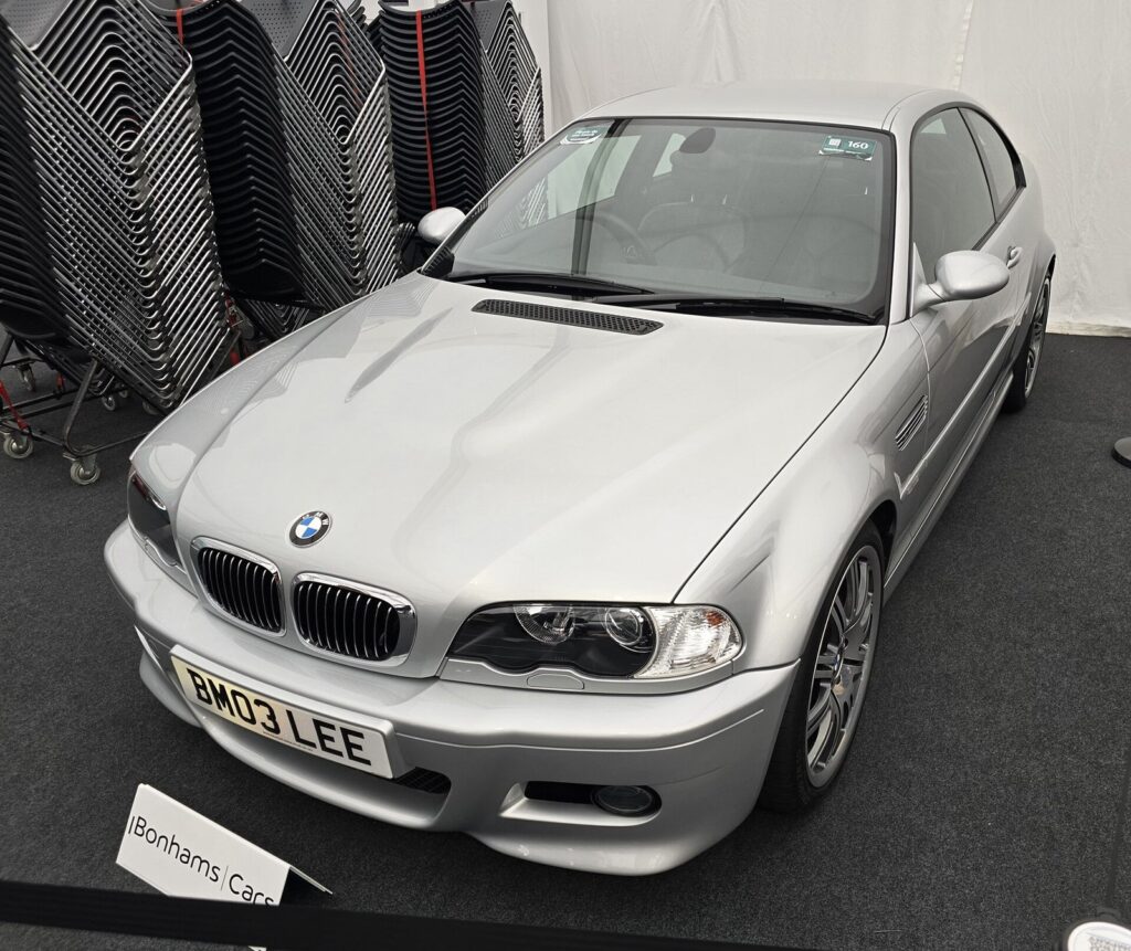 BMW E46 M3 front three-quarter view