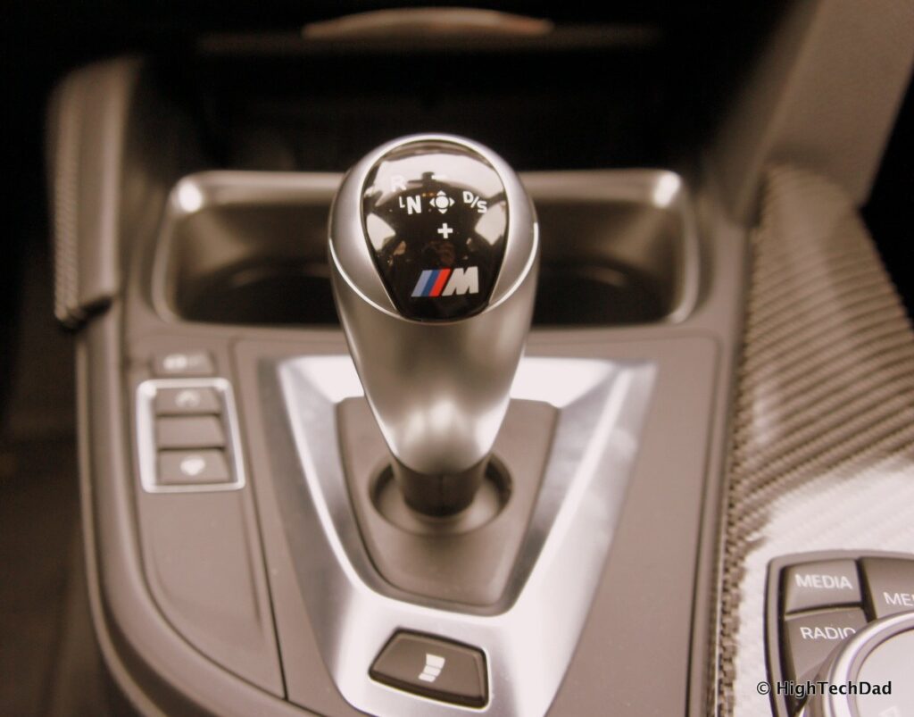 BMW F80 M3 automatic shifter