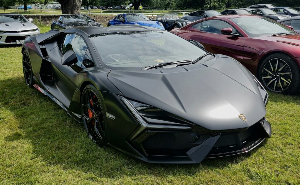 Lamborghini Revuelto taillight detail