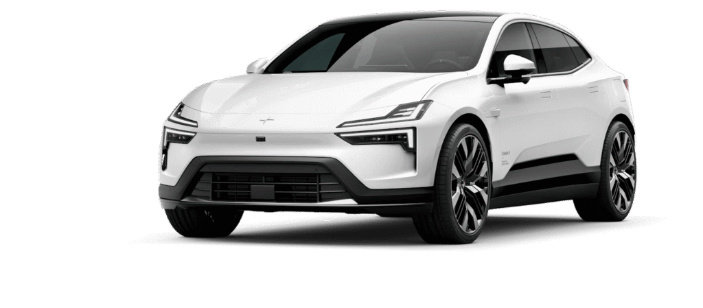 Polestar 4 rear three-quarter viewPolestar 4 rear three-quarter view