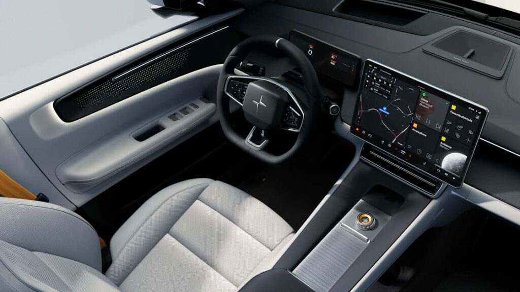 Polestar 4 front seats