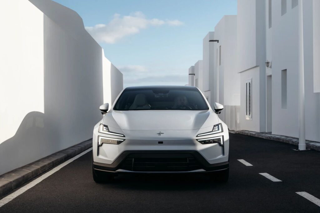 Polestar 4 charging detail