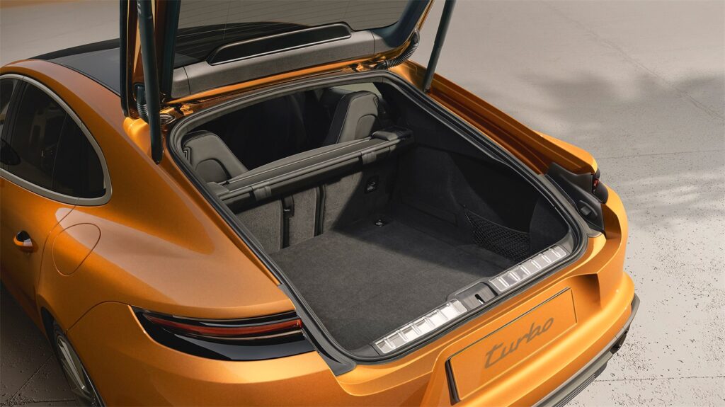 Porsche Panamera luggage compartment
