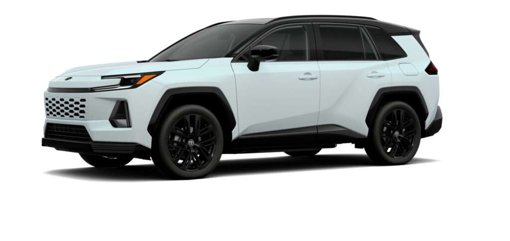 2026 Toyota RAV4 front three-quarter product render