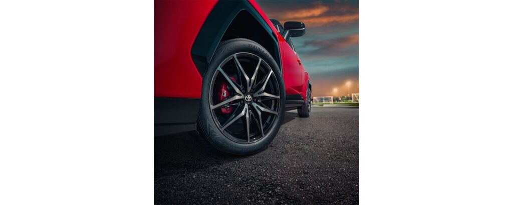 2026 Toyota RAV4 GR Sport wheel detail