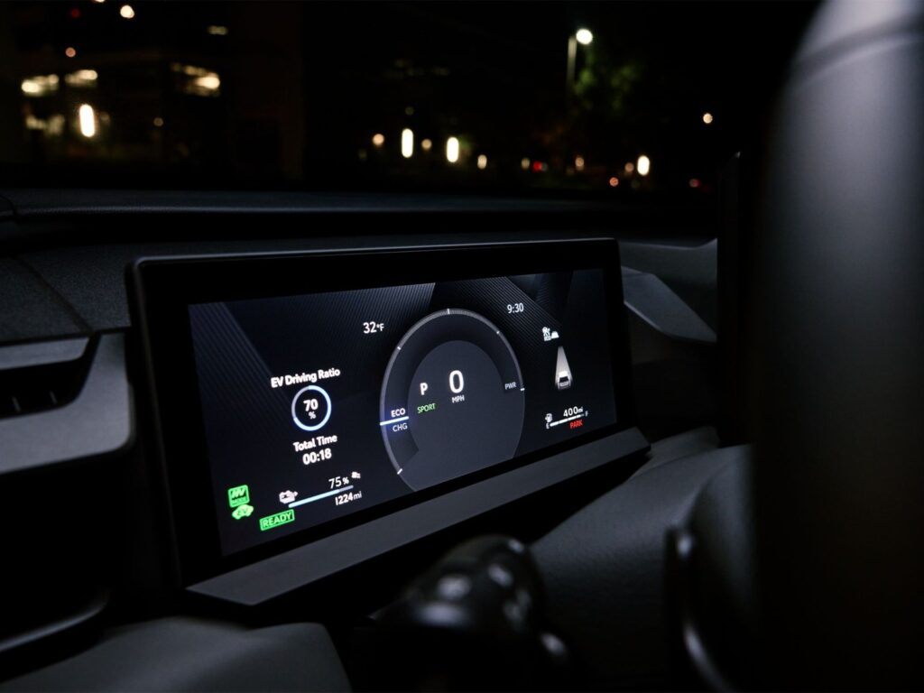 2026 Toyota RAV4 digital gauge cluster
