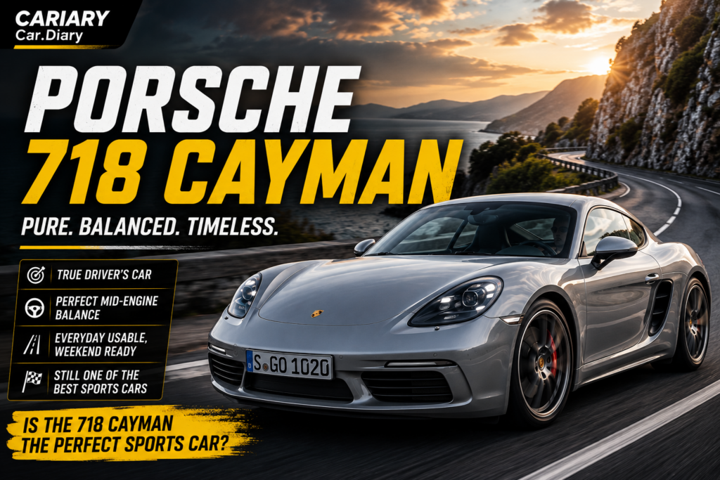 Porsche 718 Cayman: The Small Porsche That Still Feels Like a Real Sports Car