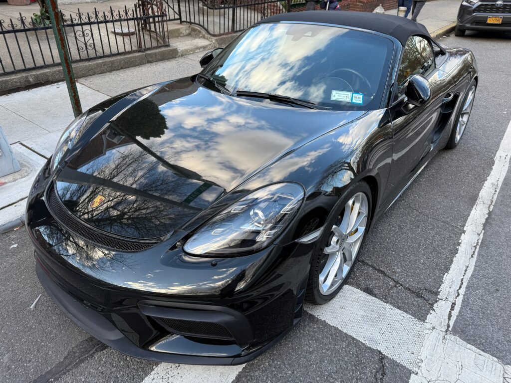 Porsche 718 Cayman side profile