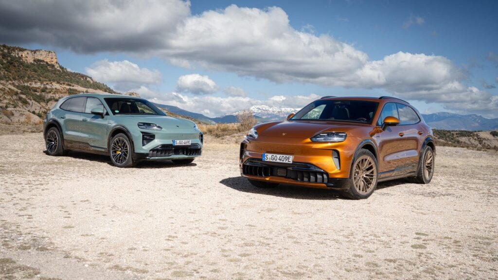 Porsche Cayenne Electric and Macan Electric context