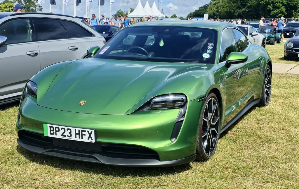 Porsche Taycan 4S front view