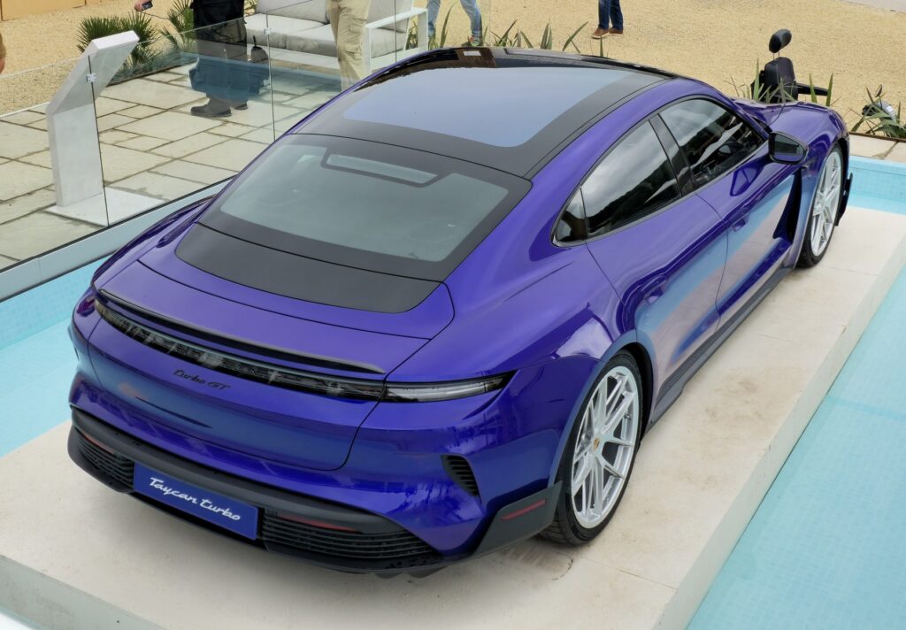 Porsche Taycan Turbo GT front view