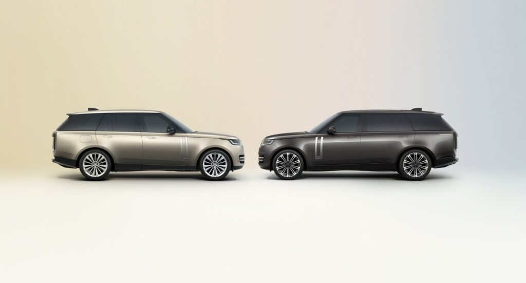 Range Rover P530 side profile