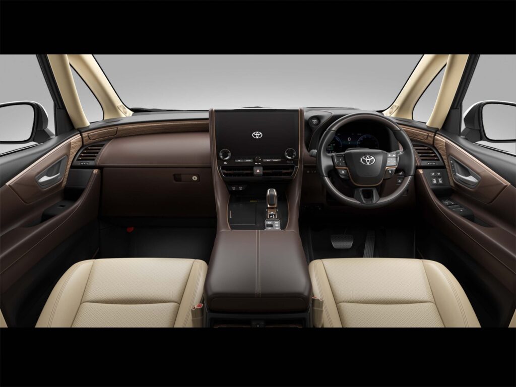 Toyota Alphard Executive Lounge second-row seat