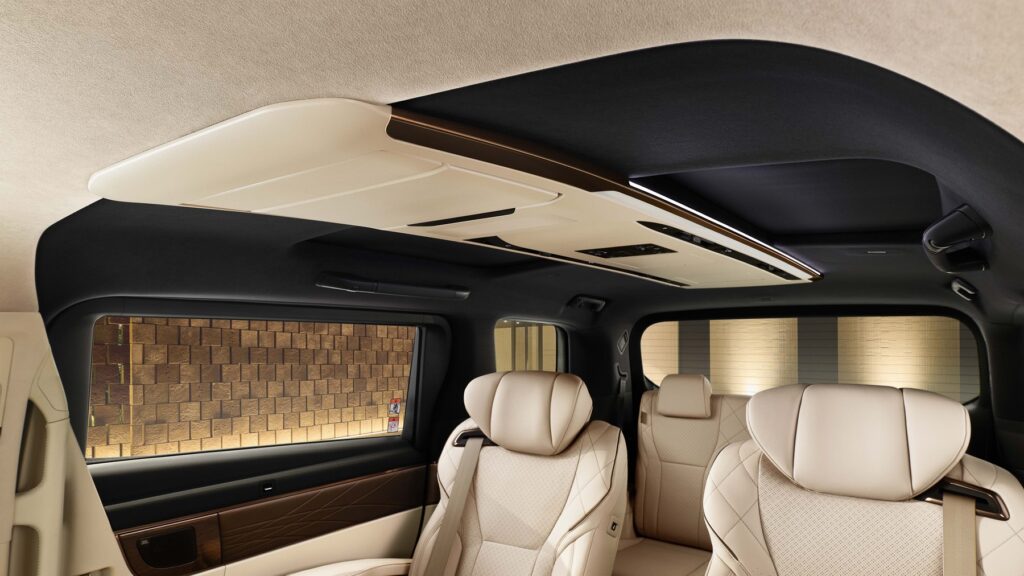 Toyota Alphard Executive Lounge wide interior view
