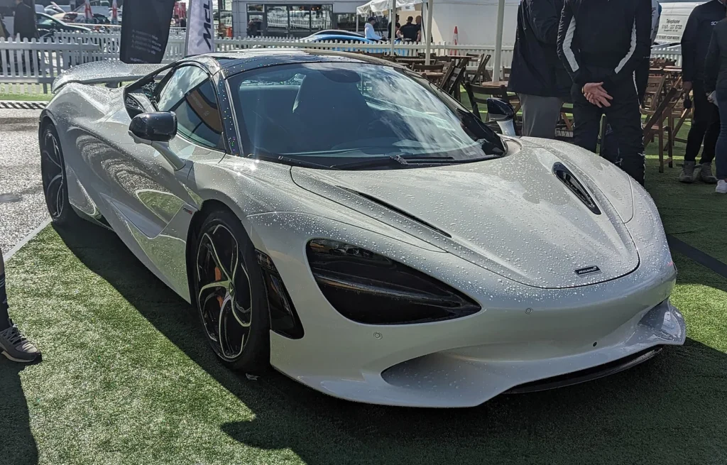 McLaren 750S front three-quarter view