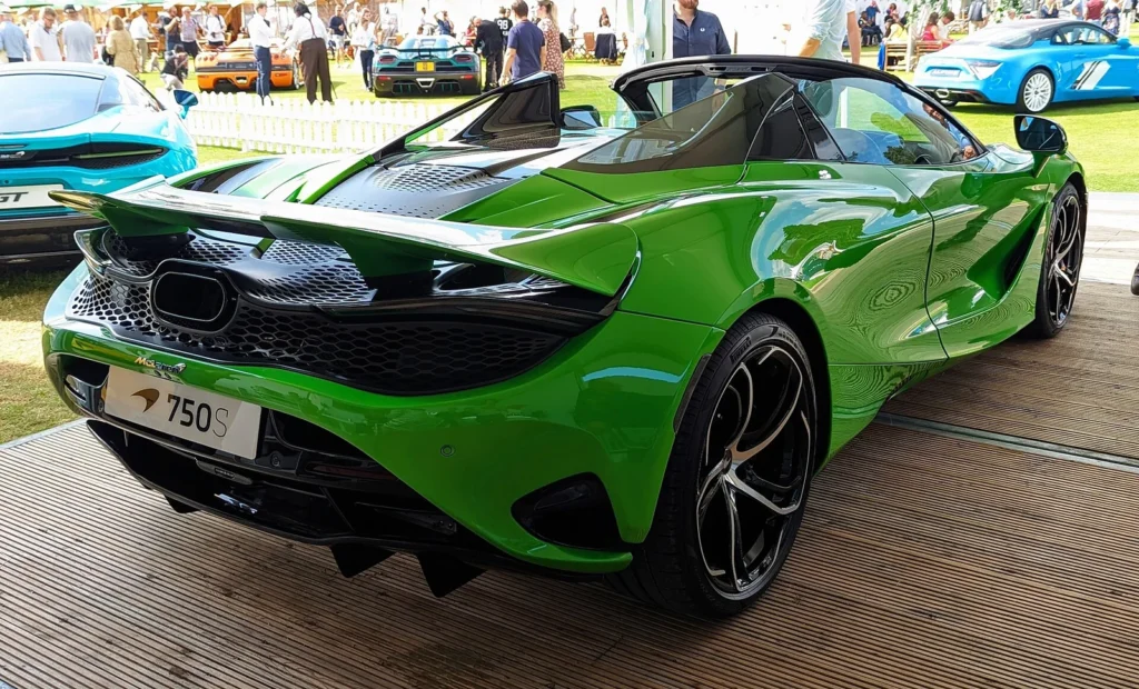 McLaren 750S rear view