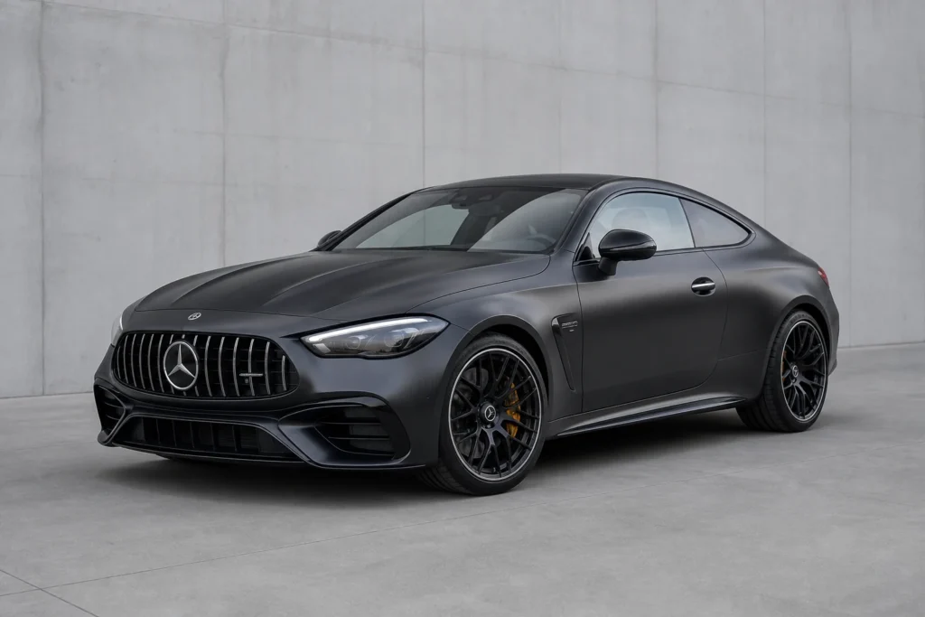Mercedes-AMG CLE 53 front three-quarter view