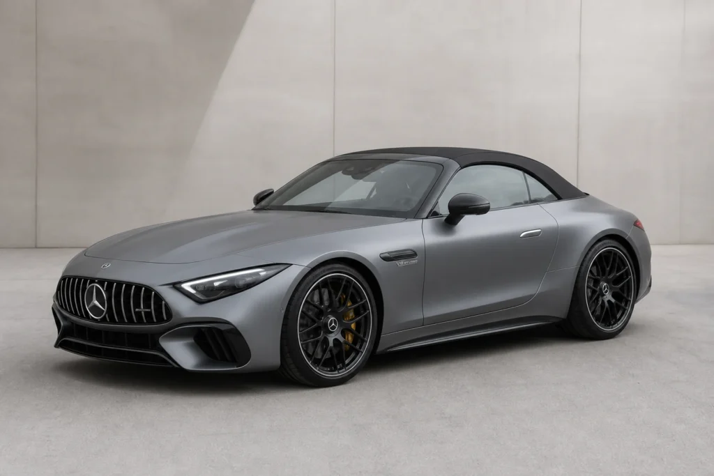 Mercedes-AMG SL front three-quarter view