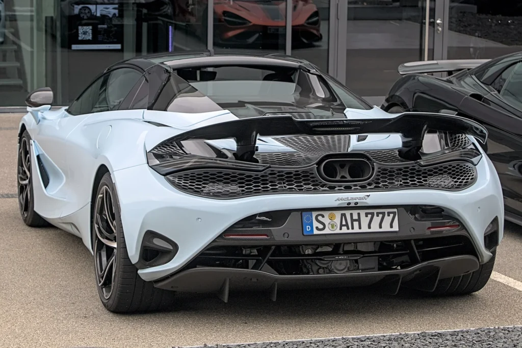 McLaren 750S rear view