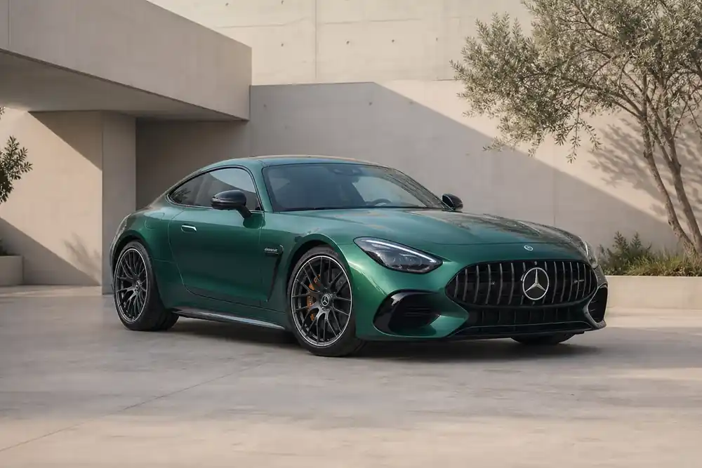 Mercedes-AMG GT Coupe front three-quarter view