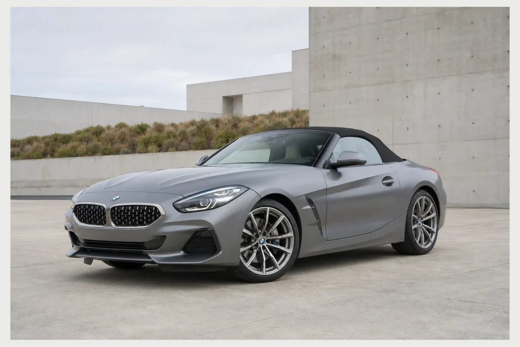 BMW Z4 front three-quarter view
